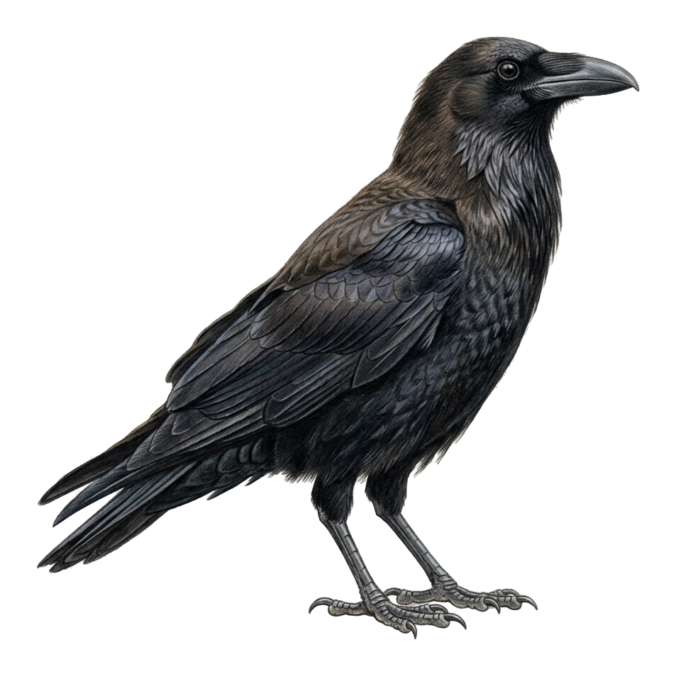 Brown-necked Raven
