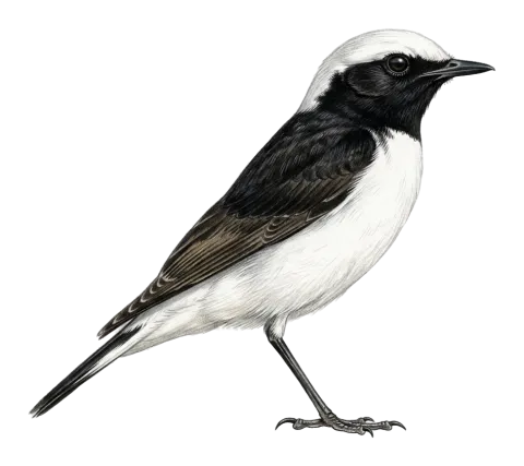Eastern Mourning Wheatear