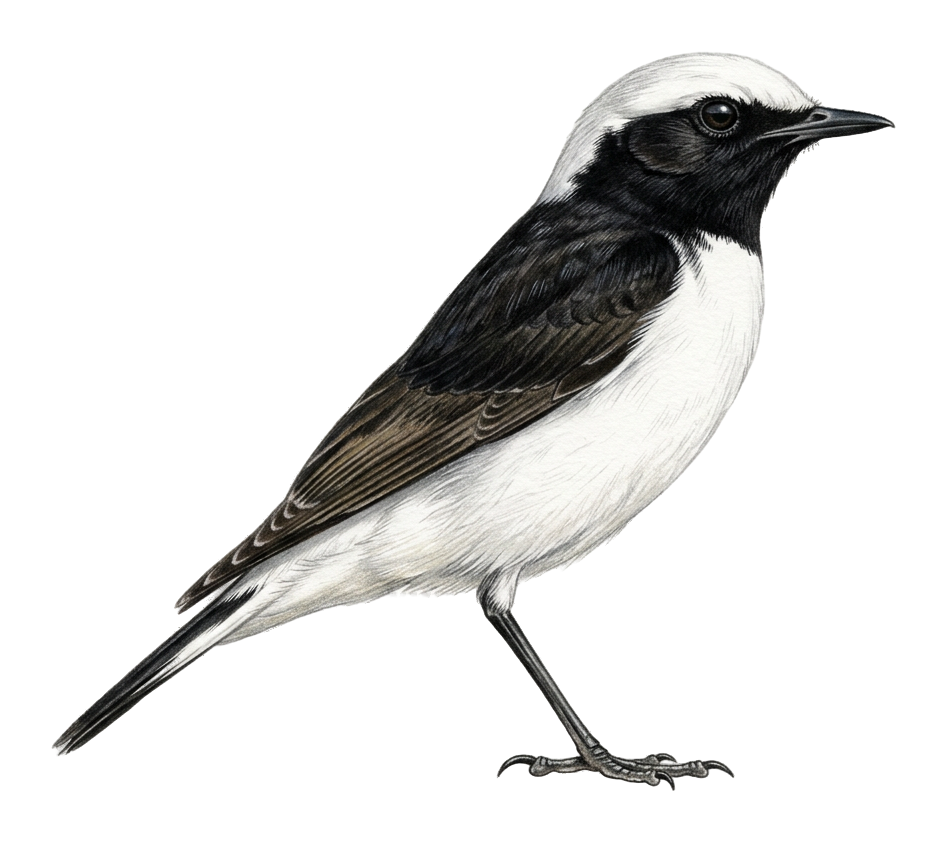 Eastern Mourning Wheatear