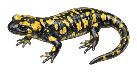 Oriental fire salamander