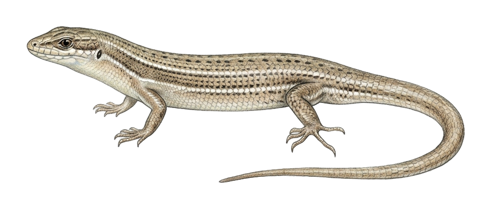 Bridled Skink