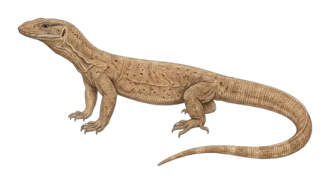 Nesterov’s desert monitor Zagrosian monitor lizard