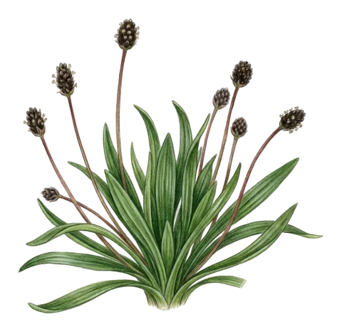 Plantago atrata