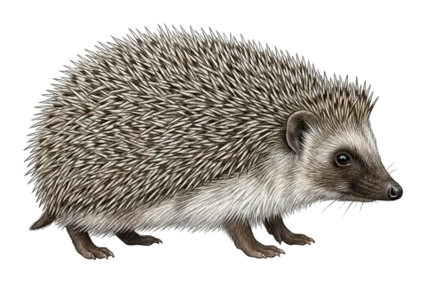 Southern White-Breasted Hedgehog
