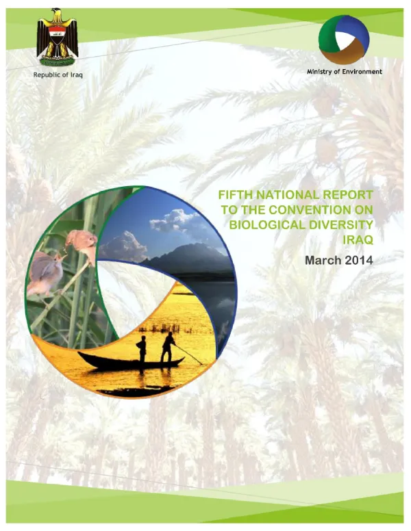 Fifth National Report to the Convention on Biological Diversity