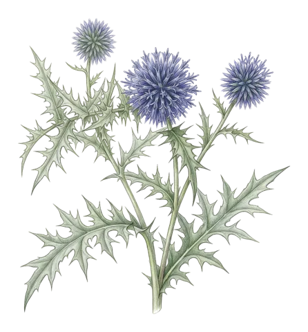 Echinops nitens