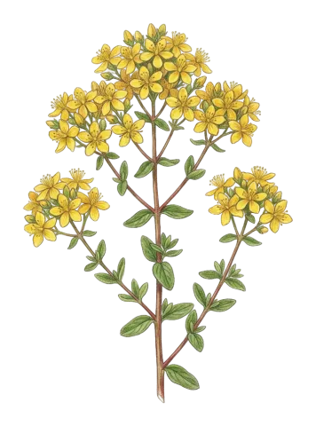 Hypericum scabrum