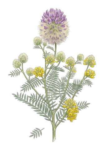 Astragalus macrocephalus