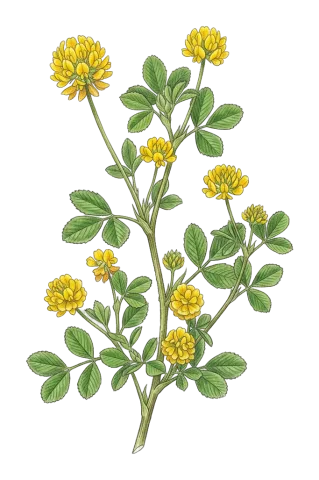 Trifolium campestre
