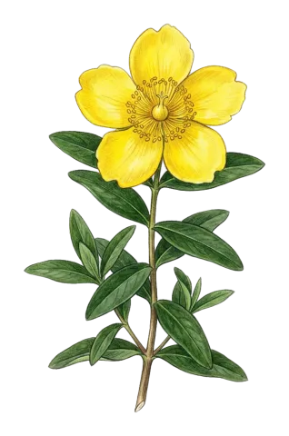 Hypericum calycinum