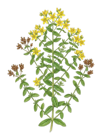 Hypericum tetrapterum
