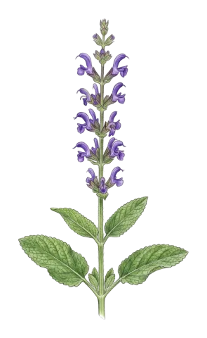 Salvia virgata