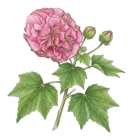 Hibiscus mutabilis