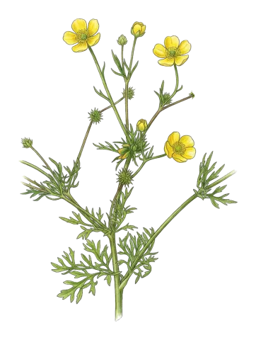 Ranunculus cornutus