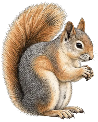 Caucasian Squirrel