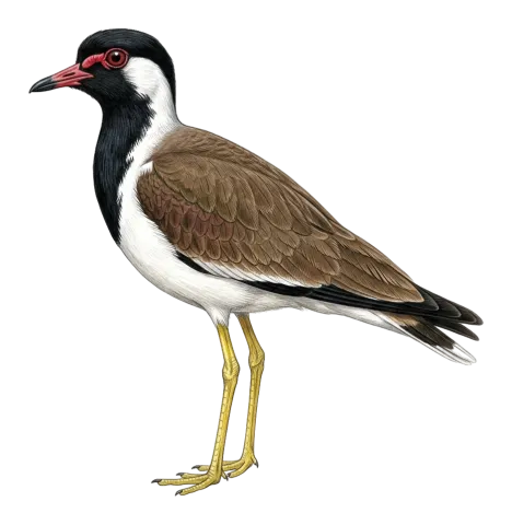 Red-wattled Lapwing