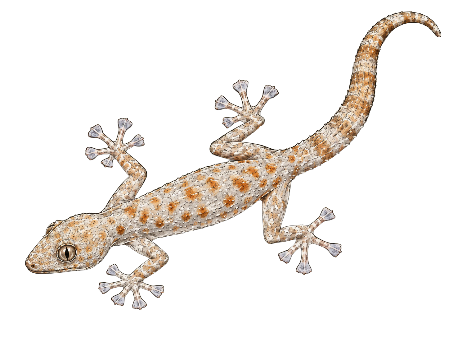 Saffin leaf-toed gecko