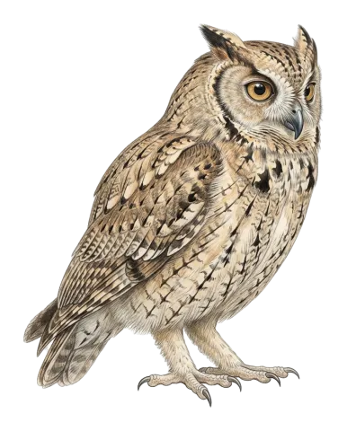 Pallid Scops Owl