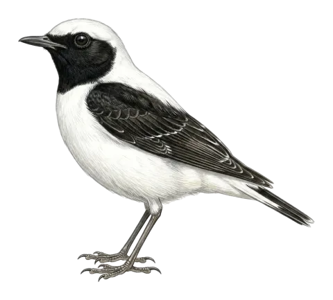 Eastern Black-eared Wheatear