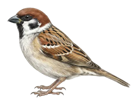 Eurasian Tree Sparrow